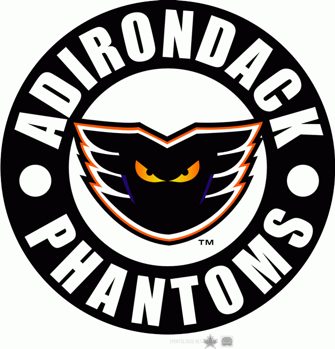 Adirondack Phantoms 2010 Alternate Logo iron on transfers for T-shirts